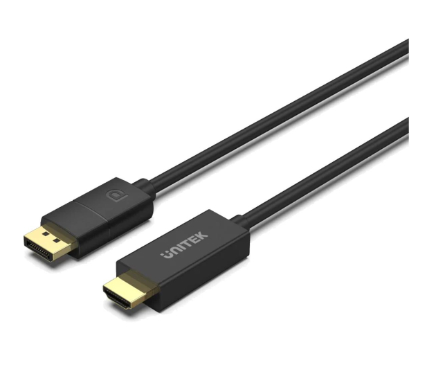 UNITEK ADAPTER KABEL DP 1.2 - HDMI, 4K 60HZ, 1,9M V1608A - 1089255 - zdjęcie